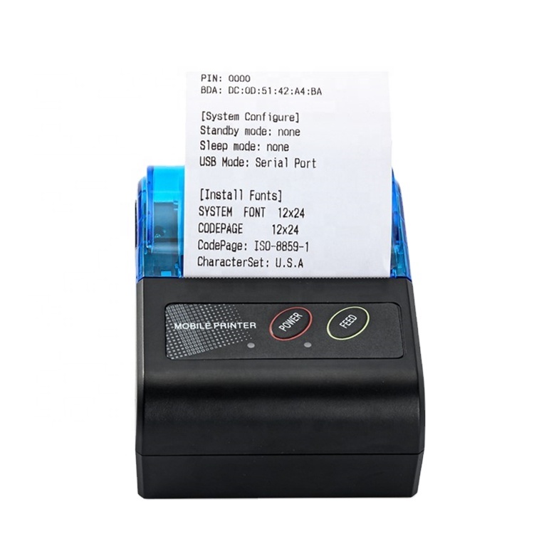 Receipt Printer - 58mm Thermal Printer Receipt 2 Inch