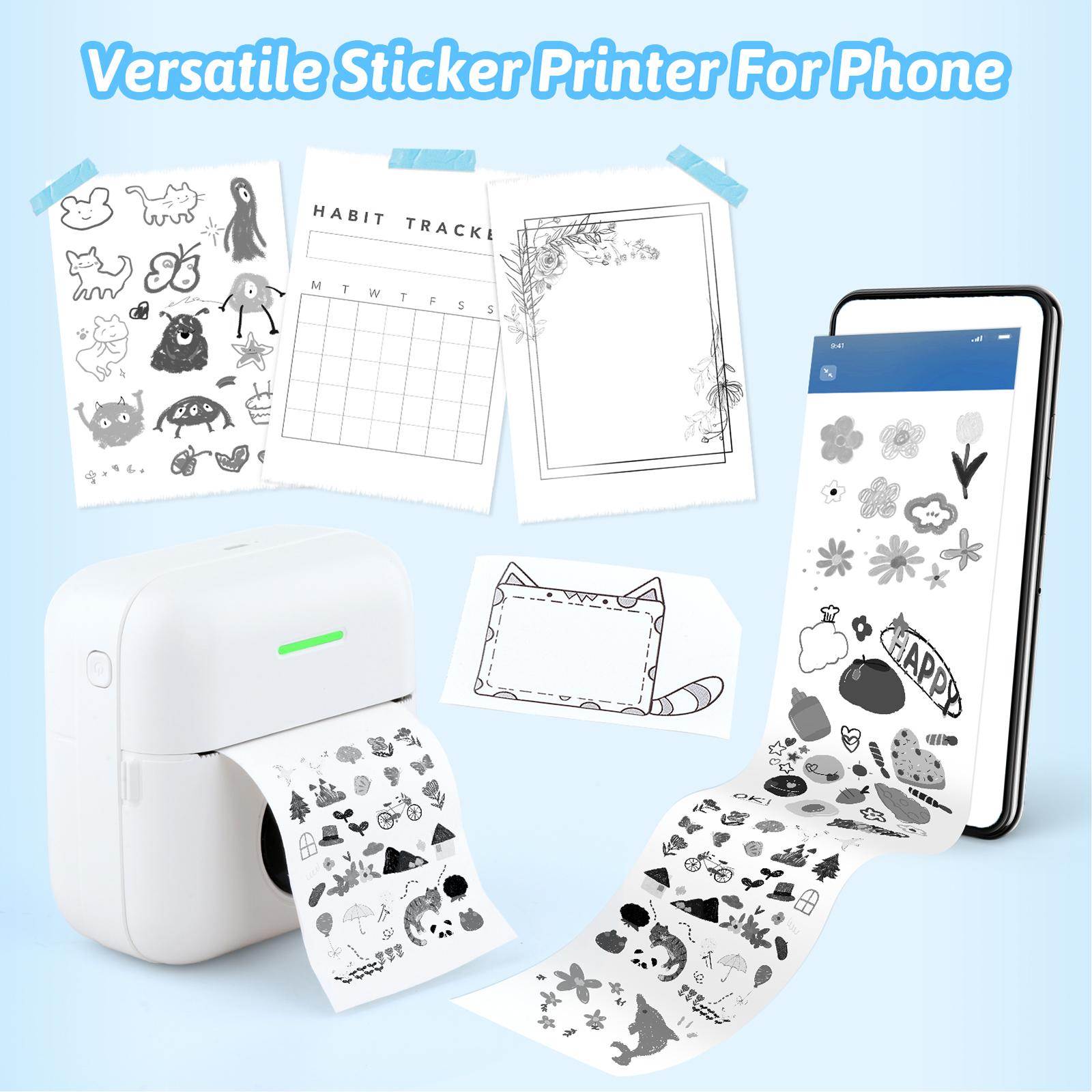 Portable Thermal Printer with  - Printer Paper 评论和价格