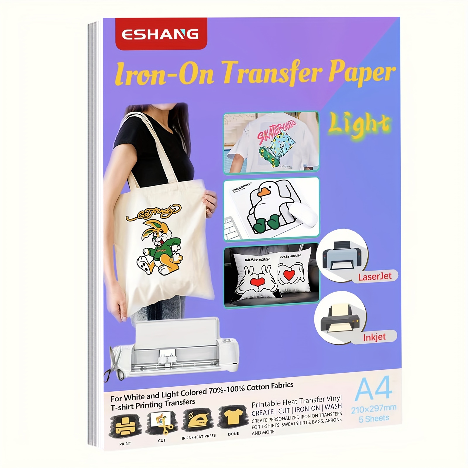 A4 Size Heat Transfer Paper Fo - Commercial Fabric Printing Machine 评论和价格