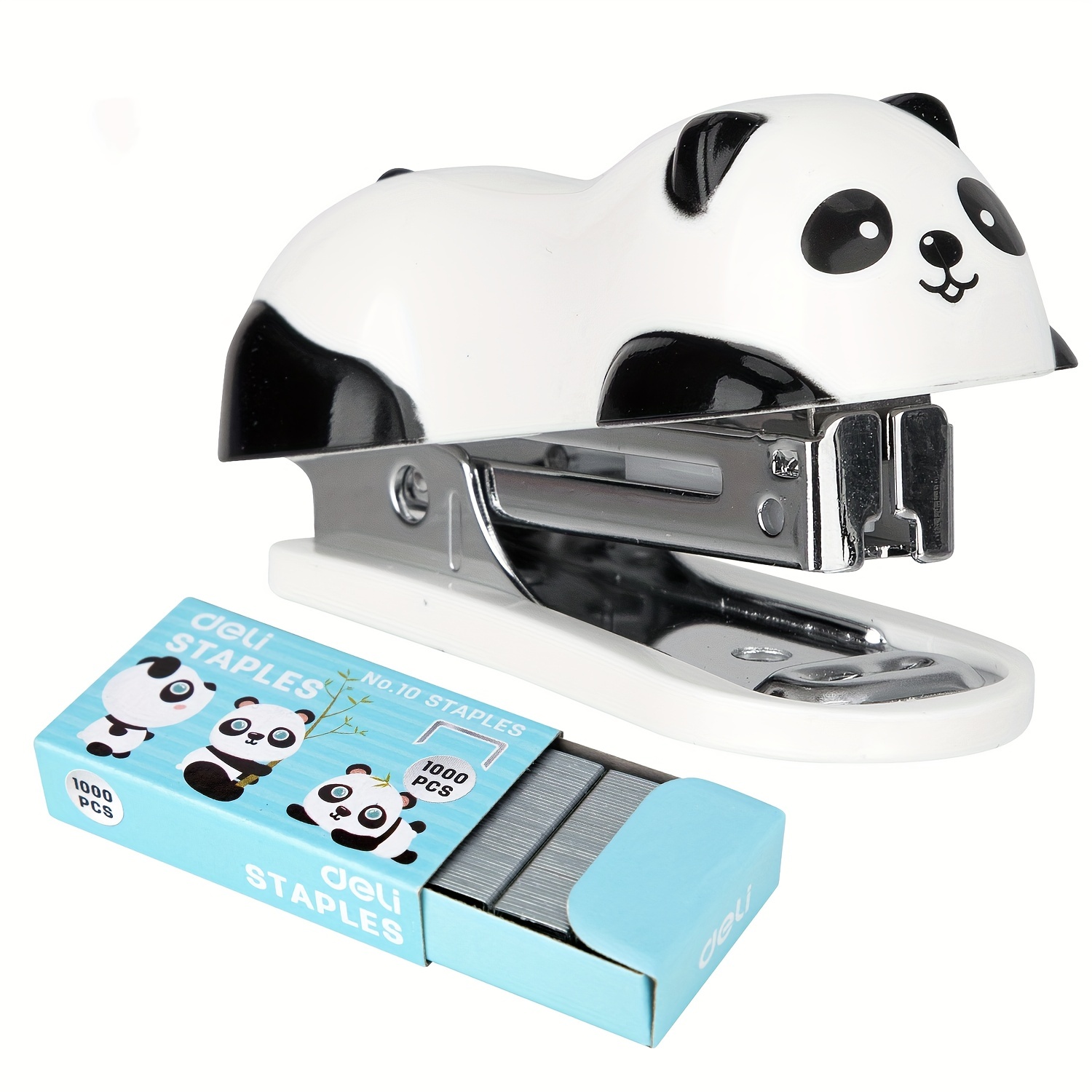 DELI Cartoon Mini Stapler Set  - Stapler Heavy Duty 评论和价格
